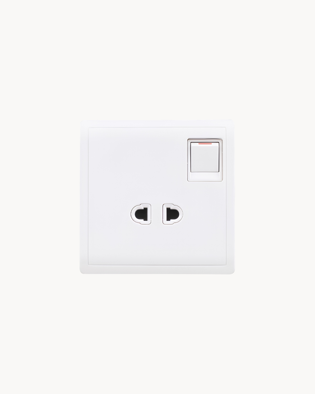 Pieno 10 Amp 2 Pin Switched Socket – Schneider Electric Pieno socket, catalogue number E8215US, White finish – 10 A rated. Suitable for homes, offices and commercial buildings.