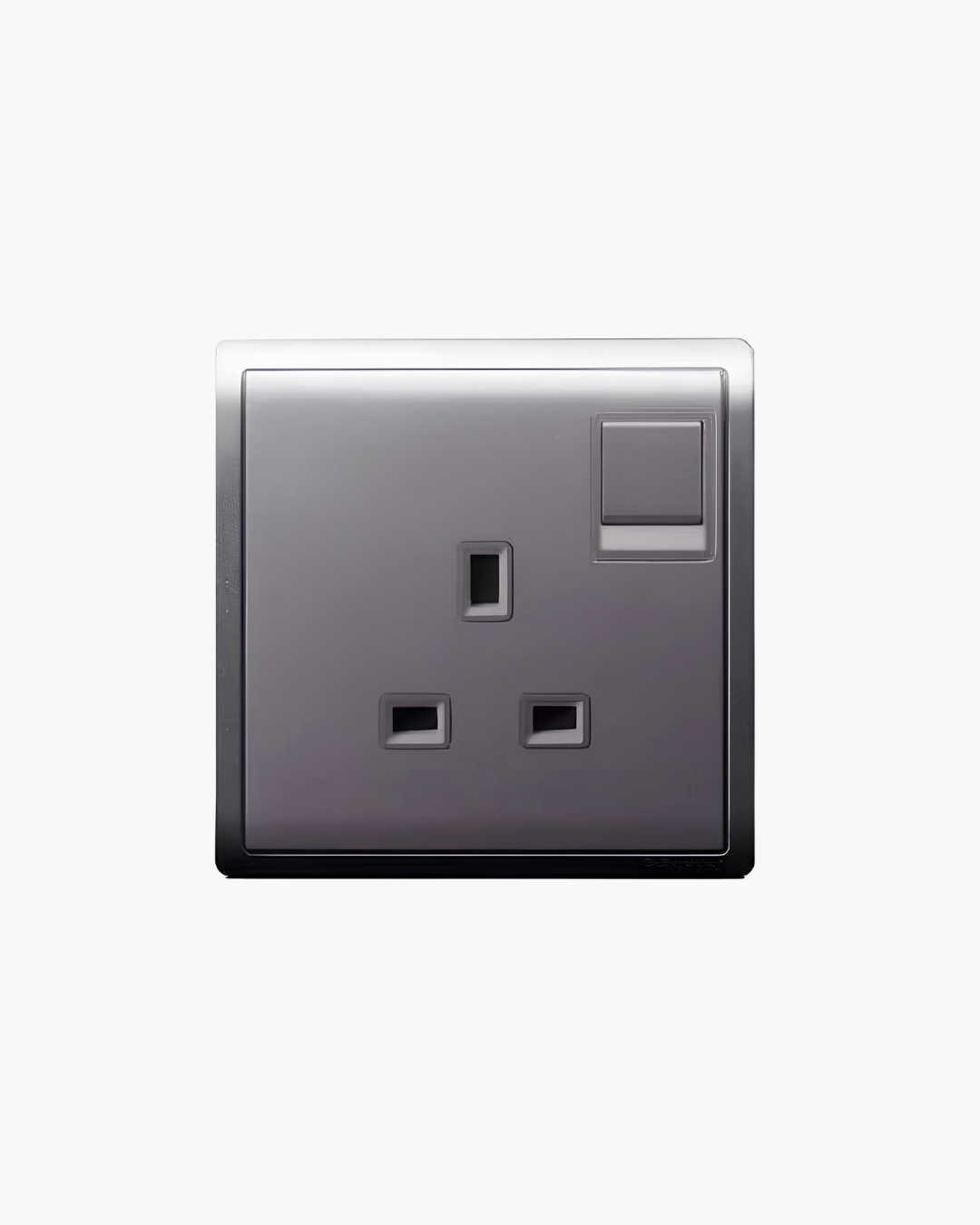Pieno 13 Amp Switched Socket – Schneider Electric Pieno socket, catalogue number E8215, Aluminium Silver finish. 1-year warranty. Authorised Schneider Electric channel partner HYDZ Traders.