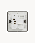 Avatar On 13 Amp Switched Socket With USB A+C – Schneider Electric Avatar On socket, catalogue number E8315DACUSB, available in White and Dark Grey – 13 A rated, USB-A and USB-C charging. Suitable for homes, offices and commercial buildings.