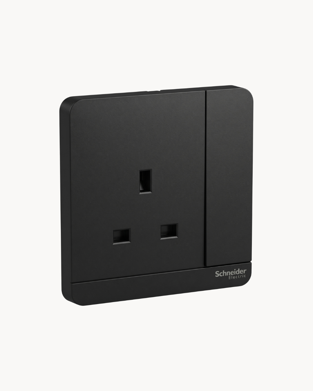 Avatar On 13 Amp Switched Socket – Schneider Electric Avatar On socket, catalogue number E8315, Dark Grey finish – 13 A rated. Genuine Schneider Electric product supplied by HYDZ Traders, Pakistan.