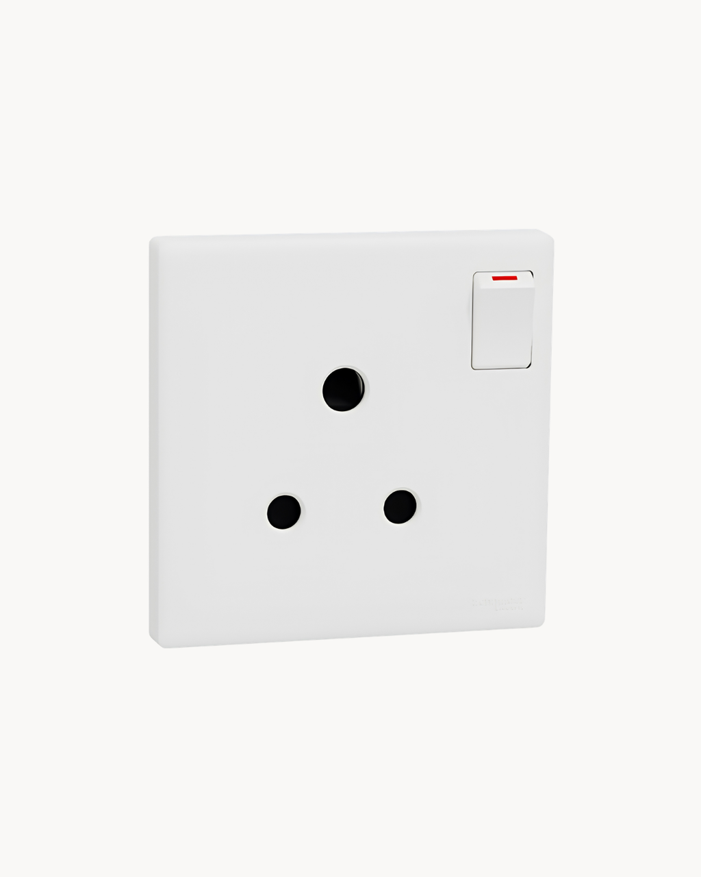 Vivace E 15 Amp Switched Socket – Schneider Electric Vivace E socket, catalogue number KBN15_15_WE_G11, White – 15 A rated. Suitable for homes, offices and commercial buildings.