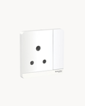 Avatar On 15 Amp Switched Socket – Schneider Electric Avatar On socket, catalogue number E8315_15, White finish – 15 A rated. Suitable for homes, offices and commercial buildings.