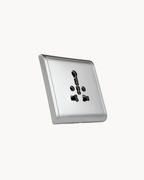 Pieno 16 Amp International Socket – Schneider Electric Pieno socket, catalogue number E82426-16IS, Aluminium Silver finish. 1-year warranty. Authorised Schneider Electric channel partner HYDZ Traders.