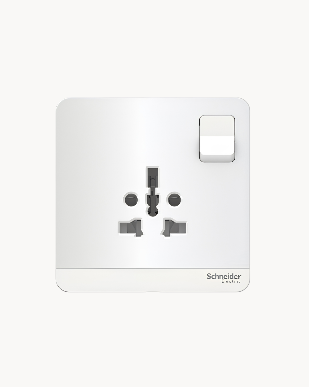 Avatar On 16 Amp International Socket – Schneider Electric Avatar On socket, catalogue number E8315TS, available in White and Dark Grey – 16 A rated, multi-plug compatible. Suitable for homes, offices and commercial buildings.