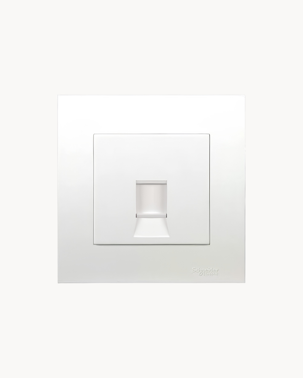 Vivace 1 Gang Shuttered Plate – Schneider Electric Vivace shuttered data/telecom plate, catalogue number KB31RJK, White – 1-gang, shuttered ports. Suitable for homes, offices and commercial buildings.