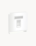 Avatar On 1 Gang Shuttered Plate – Schneider Electric Avatar On shuttered data/telecom plate, catalogue number E8331RJS, White finish – 1-gang, shuttered ports. Suitable for homes, offices and commercial buildings.