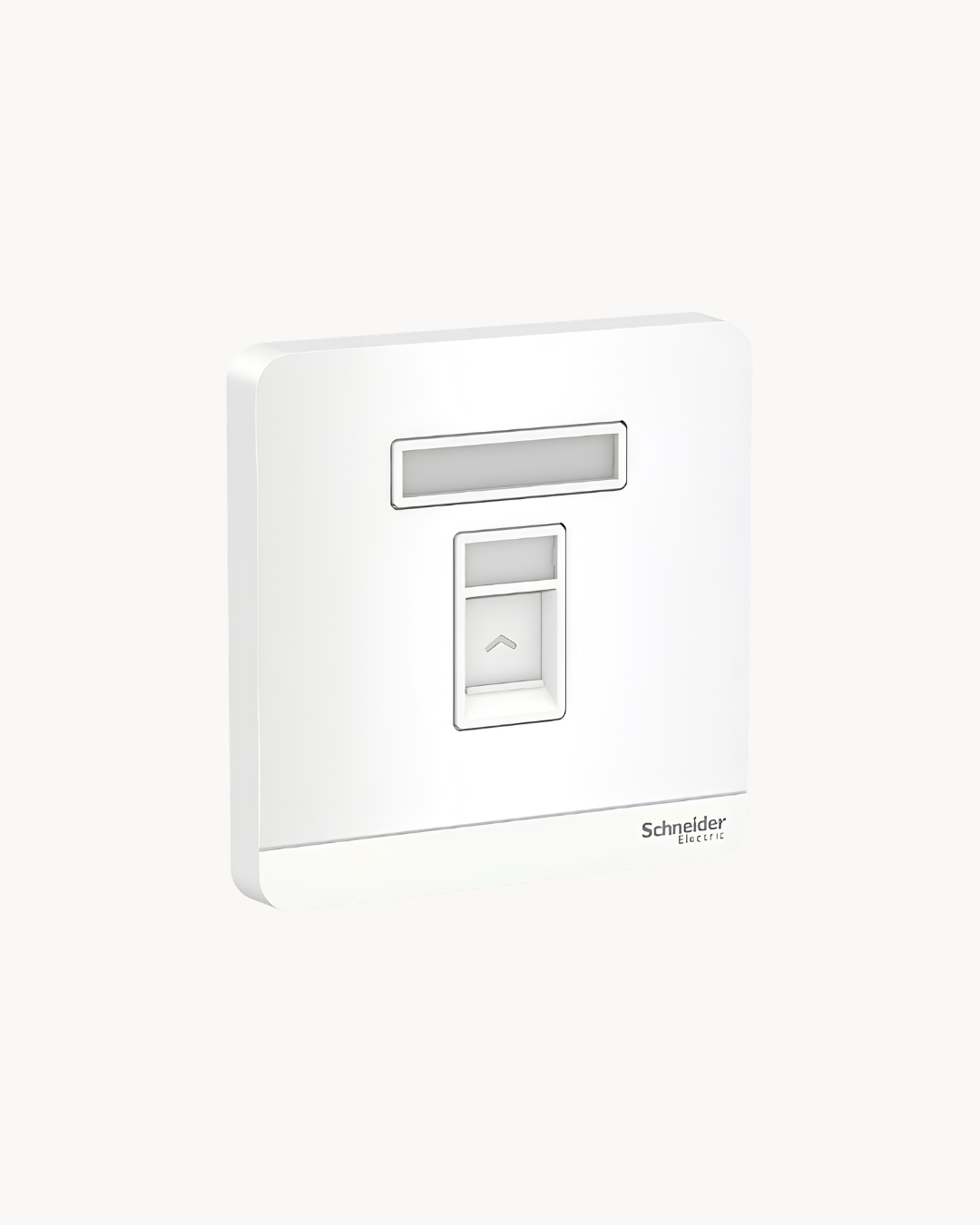 Avatar On 1 Gang Shuttered Plate – Schneider Electric Avatar On shuttered data/telecom plate, catalogue number E8331RJS, White finish – 1-gang, shuttered ports. Suitable for homes, offices and commercial buildings.