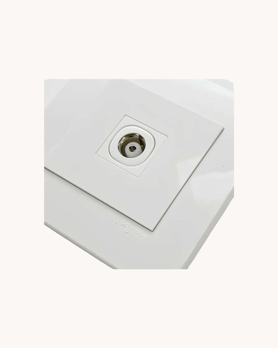 Vivace 1 Gang TV Outlet – Schneider Electric Vivace TV outlet, catalogue number KB31TV, White – 1-gang. Genuine Schneider Electric product supplied by HYDZ Traders, Pakistan.