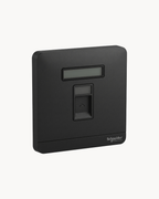 Avatar On 1 Gang Shuttered Telephone Outlet – Schneider Electric Avatar On telephone outlet, catalogue number E8331RJS4, Dark Grey finish – 1-gang, shuttered ports. Genuine Schneider Electric product supplied by HYDZ Traders, Pakistan.