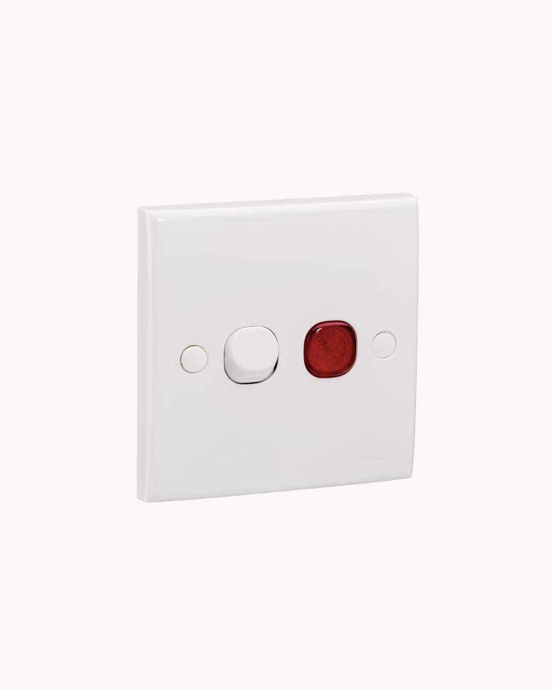 S-Classic 20 Amp Double Pole Switch With Neon – Schneider Electric S-Classic double pole switch, catalogue number E32D20NA, White – 20 A rated, neon indicator, double pole. Suitable for homes, offices and commercial buildings.