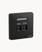 Avatar On 2 Gang Shuttered Plate – Schneider Electric Avatar On shuttered data/telecom plate, catalogue number E8332RJS, Dark Grey finish – 2-gang, shuttered ports. Genuine Schneider Electric product supplied by HYDZ Traders, Pakistan.