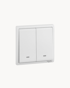 Pieno 2 Gang 1 Way Switch – Schneider Electric Pieno switch, catalogue number E8232L1F20, White finish – 2-gang, 1-way. Suitable for homes, offices and commercial buildings.