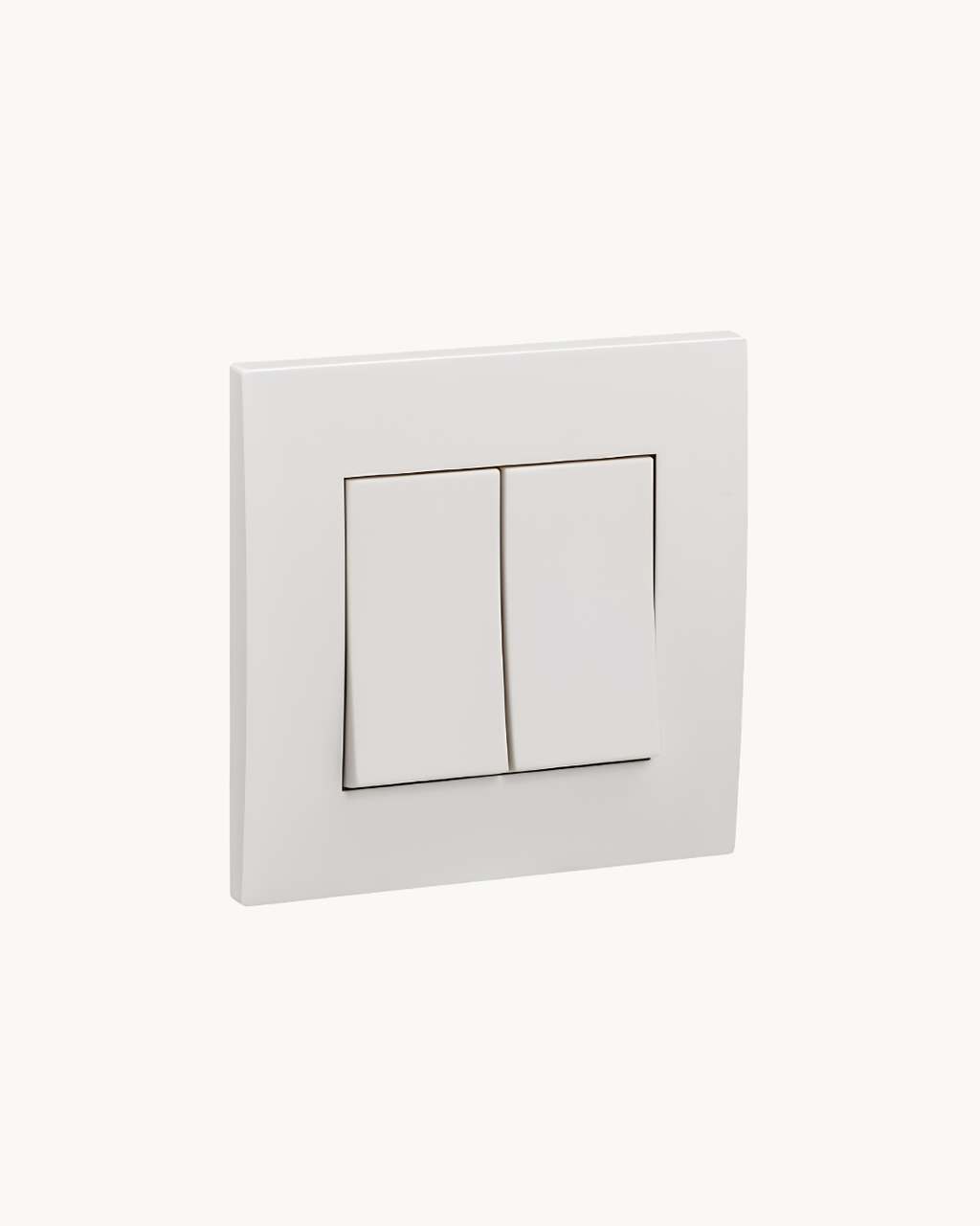 Vivace 16AX 2 Gang 1 Way Switch – Schneider Electric Vivace switch, catalogue number KB32/1, White – 2-gang, 1-way, 16AX rated, IP20. Genuine Schneider Electric product supplied by HYDZ Traders, Pakistan.