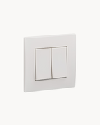 Vivace 16AX 2 Gang 1 Way Switch – Schneider Electric Vivace switch, catalogue number KB32/1, White – 2-gang, 1-way, 16AX rated, IP20. Genuine Schneider Electric product supplied by HYDZ Traders, Pakistan.