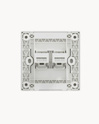 Vivace E 2 Gang Shuttered Data Outlet – Schneider Electric Vivace E data outlet, catalogue number KBN32RJ6_WE, White – 2-gang, shuttered ports. Genuine Schneider Electric product supplied by HYDZ Traders, Pakistan.