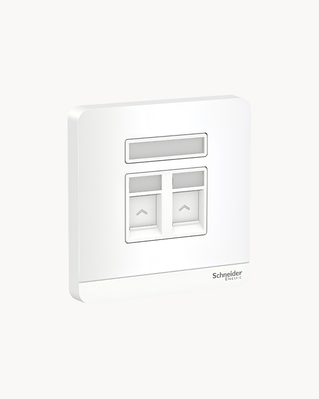 Avatar On 2 Gang Shuttered Telephone Outlet – Schneider Electric Avatar On telephone outlet, catalogue number E8332RJS4, White finish – 2-gang, shuttered ports. Suitable for homes, offices and commercial buildings.