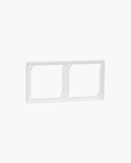 Vivace E 2 Gang Cover Frame – Schneider Electric Vivace E cover frame, catalogue number KBNP_21_WE, White – 2-gang. Suitable for homes, offices and commercial buildings.