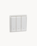 Pieno 3 Gang 1 Way Switch – Schneider Electric Pieno switch, catalogue number E8233L1F20, White finish – 3-gang, 1-way. Suitable for homes, offices and commercial buildings.