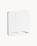 Avatar On 16AX 3 Gang 1 Way Switch – Schneider Electric Avatar On switch, catalogue number E8333L1, White finish – 3-gang, 1-way, 16AX rated. Suitable for homes, offices and commercial buildings.