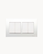 Vivace 16AX 4 Gang 1 Way Switch – Schneider Electric Vivace switch, catalogue number KB34/1, White – 4-gang, 1-way, 16AX rated, IP20. Genuine Schneider Electric product supplied by HYDZ Traders, Pakistan.