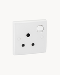 S-Classic 5 Amp Switched Socket – Schneider Electric S-Classic socket, catalogue number E15/5, White – 5 A rated. Suitable for homes, offices and commercial buildings.