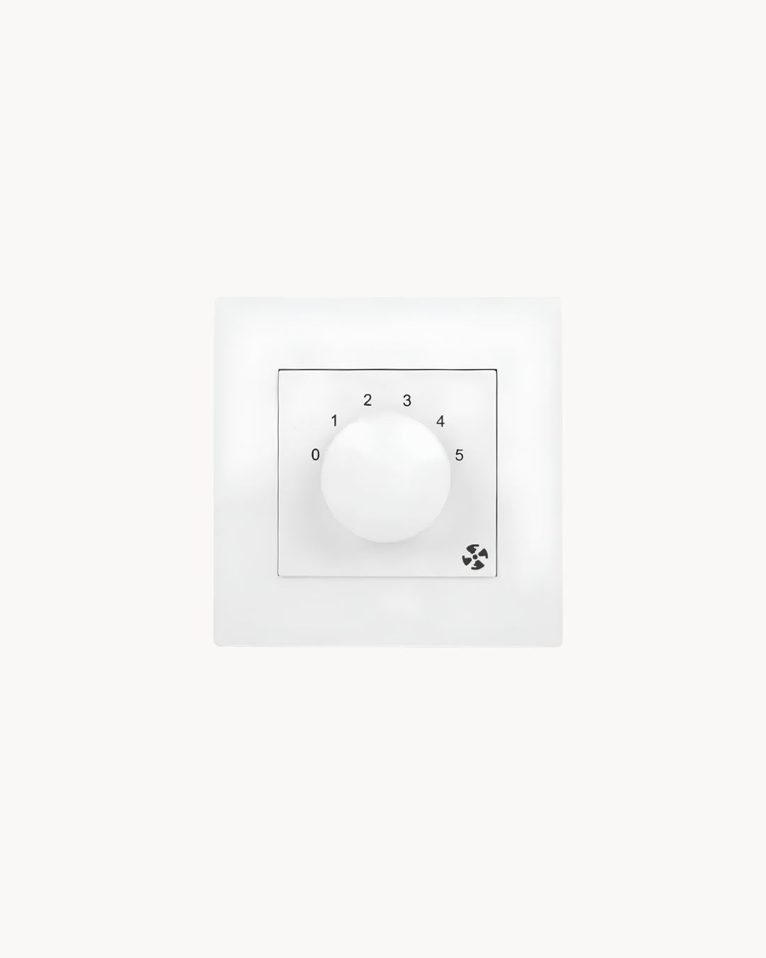 Vivace 5 Speed Fan Controller – Schneider Electric Vivace fan controller, catalogue number KB30SFR_100, White. Suitable for homes, offices and commercial buildings.