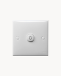 S-Classic Bell Press – Schneider Electric S-Classic bell press, catalogue number E31MBPR, White. Suitable for homes, offices and commercial buildings.