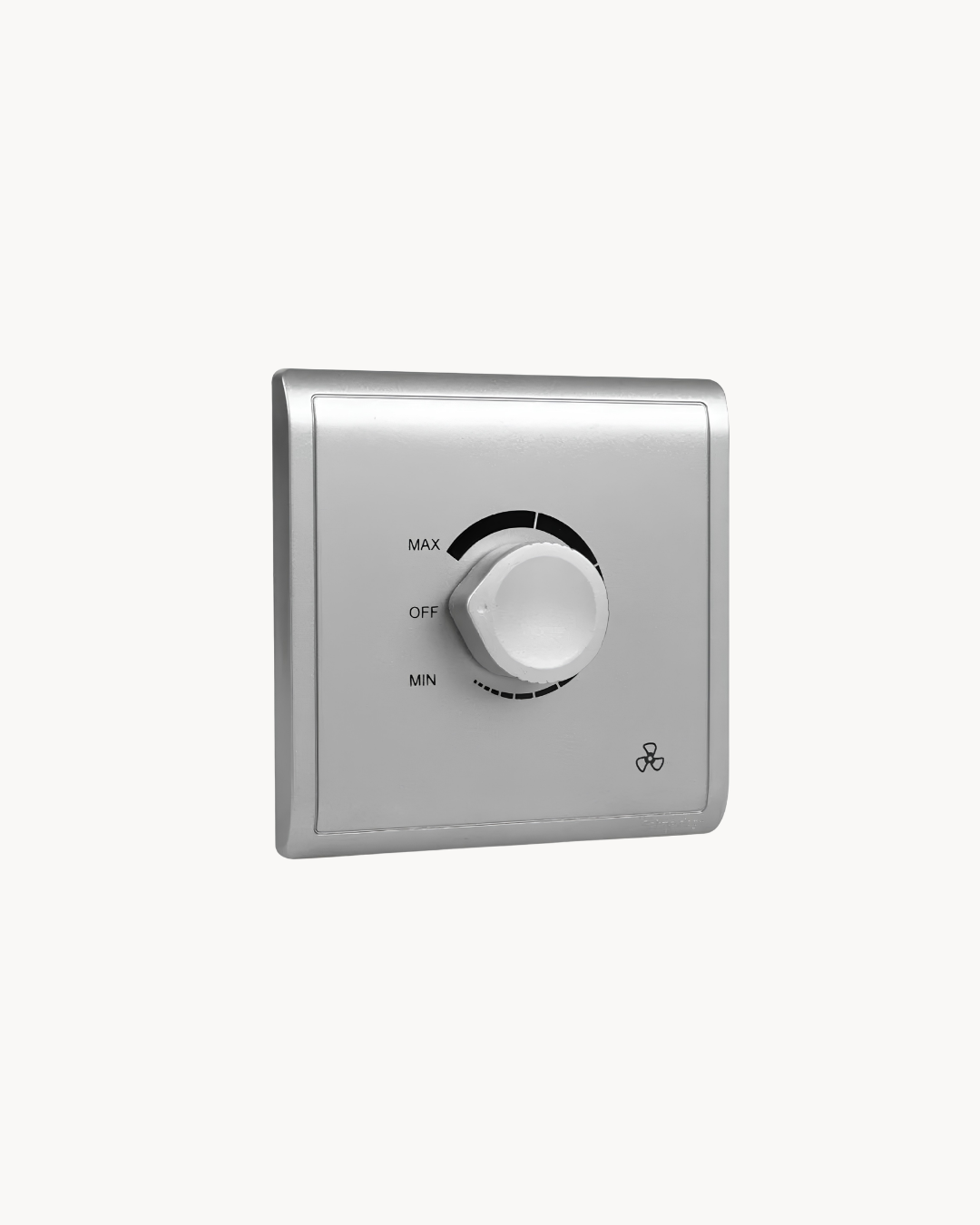 Pieno Fan Speed Controller – Schneider Electric Pieno fan controller, catalogue number E8230X250F, Silver finish. 1-year warranty. Authorised Schneider Electric channel partner HYDZ Traders.