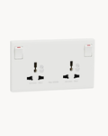 Vivace E 13 Amp Duplex International Switched Socket – Schneider Electric Vivace E socket, catalogue number KBNT25_IS_WE, White – 13 A rated, duplex (double outlet), multi-plug compatible. Suitable for homes, offices and commercial buildings.