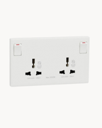 Vivace E 13 Amp Duplex International Switched Socket – Schneider Electric Vivace E socket, catalogue number KBNT25_IS_WE, White – 13 A rated, duplex (double outlet), multi-plug compatible. Suitable for homes, offices and commercial buildings.