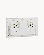 Vivace E 13 Amp Duplex International Switched Socket – Schneider Electric Vivace E socket, catalogue number KBNT25_IS_WE, White – 13 A rated, duplex (double outlet), multi-plug compatible. Genuine Schneider Electric product supplied by HYDZ Traders, Pakistan.
