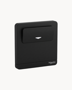 Avatar On Key Card Time Delay Switch – Schneider Electric Avatar On keycard switch, catalogue number E8331EKT, Dark Grey finish – hotel room control. Genuine Schneider Electric product supplied by HYDZ Traders, Pakistan.