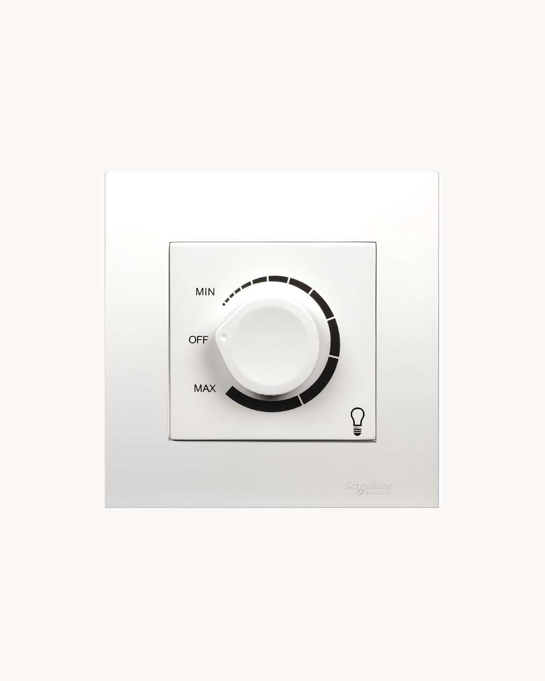 Vivace Light Dimmer – Schneider Electric Vivace dimmer, catalogue number KB31RD400, White. Suitable for homes, offices and commercial buildings.