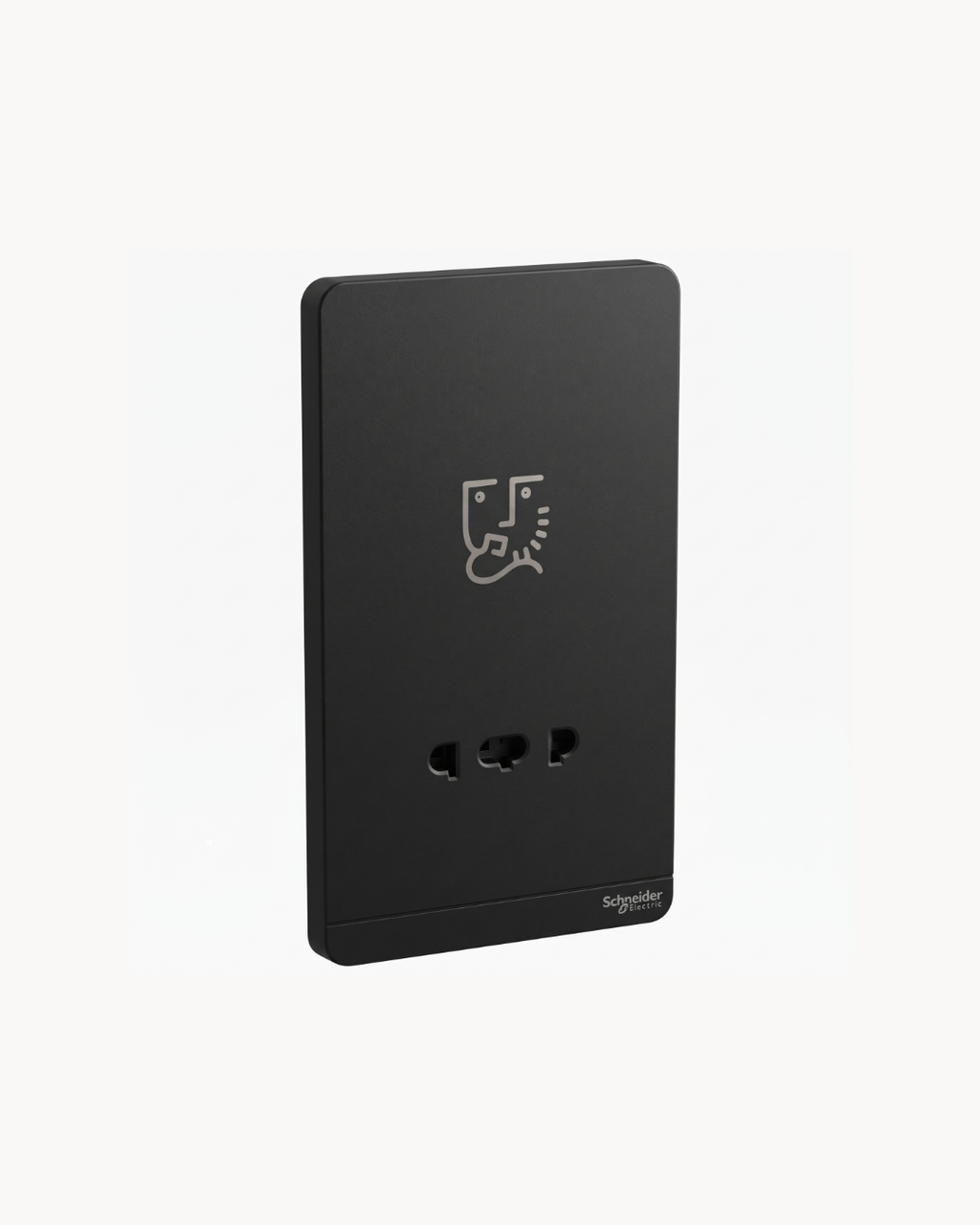 Avatar On Universal Shaver Socket – Schneider Electric Avatar On shaver socket, catalogue number E83T727V, Dark Grey finish – multi-plug compatible. Genuine Schneider Electric product supplied by HYDZ Traders, Pakistan.