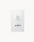 Avatar On Universal Shaver Socket – Schneider Electric Avatar On shaver socket, catalogue number E83T727V, White finish – multi-plug compatible. Suitable for homes, offices and commercial buildings.