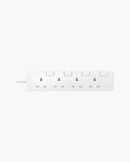 4 Gang Trailing Socket, 3M, White – Schneider Electric Allied Accessories trailing socket, catalogue number TSH34_3_WE, White – 4-gang. Genuine Schneider Electric product supplied by HYDZ Traders, Pakistan.
