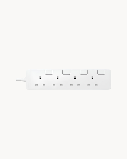 4 Gang Trailing Socket, 3M, White – Schneider Electric Allied Accessories trailing socket, catalogue number TSH34_3_WE, White – 4-gang. Genuine Schneider Electric product supplied by HYDZ Traders, Pakistan.