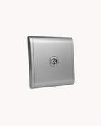Pieno 1 Gang TV Outlet – Schneider Electric Pieno TV outlet, catalogue number E8231TV, Aluminium Silver finish. 1-year warranty. Authorised Schneider Electric channel partner HYDZ Traders.