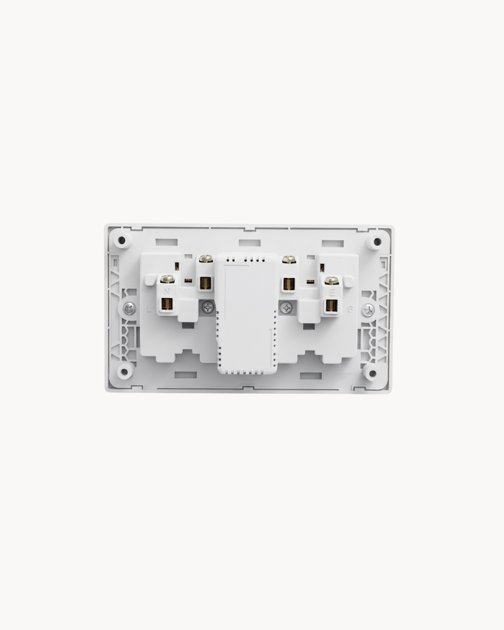 Vivace E 13 Amp Duplex Switched Socket With USB A+C – Schneider Electric Vivace E socket, catalogue number KBNT25USB_WE_G11, White – 13 A rated, USB-A and USB-C charging, duplex (double outlet). Genuine Schneider Electric product supplied by HYDZ Traders, Pakistan.