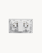 Vivace E 13 Amp Duplex Switched Socket With USB A+C – Schneider Electric Vivace E socket, catalogue number KBNT25USB_WE_G11, White – 13 A rated, USB-A and USB-C charging, duplex (double outlet). Genuine Schneider Electric product supplied by HYDZ Traders, Pakistan.