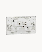 Vivace E 13 Amp Duplex Switched Socket – Schneider Electric Vivace E socket, catalogue number KBNT25_WE_G11, White – 13 A rated, duplex (double outlet). Genuine Schneider Electric product supplied by HYDZ Traders, Pakistan.