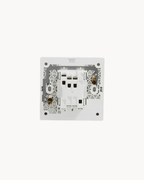 Vivace E 20 Amp Double Pole Switch With LED – Schneider Electric Vivace E double pole switch, catalogue number KBN31D20N_WE, White. 1-year warranty. Authorised Schneider Electric channel partner HYDZ Traders.