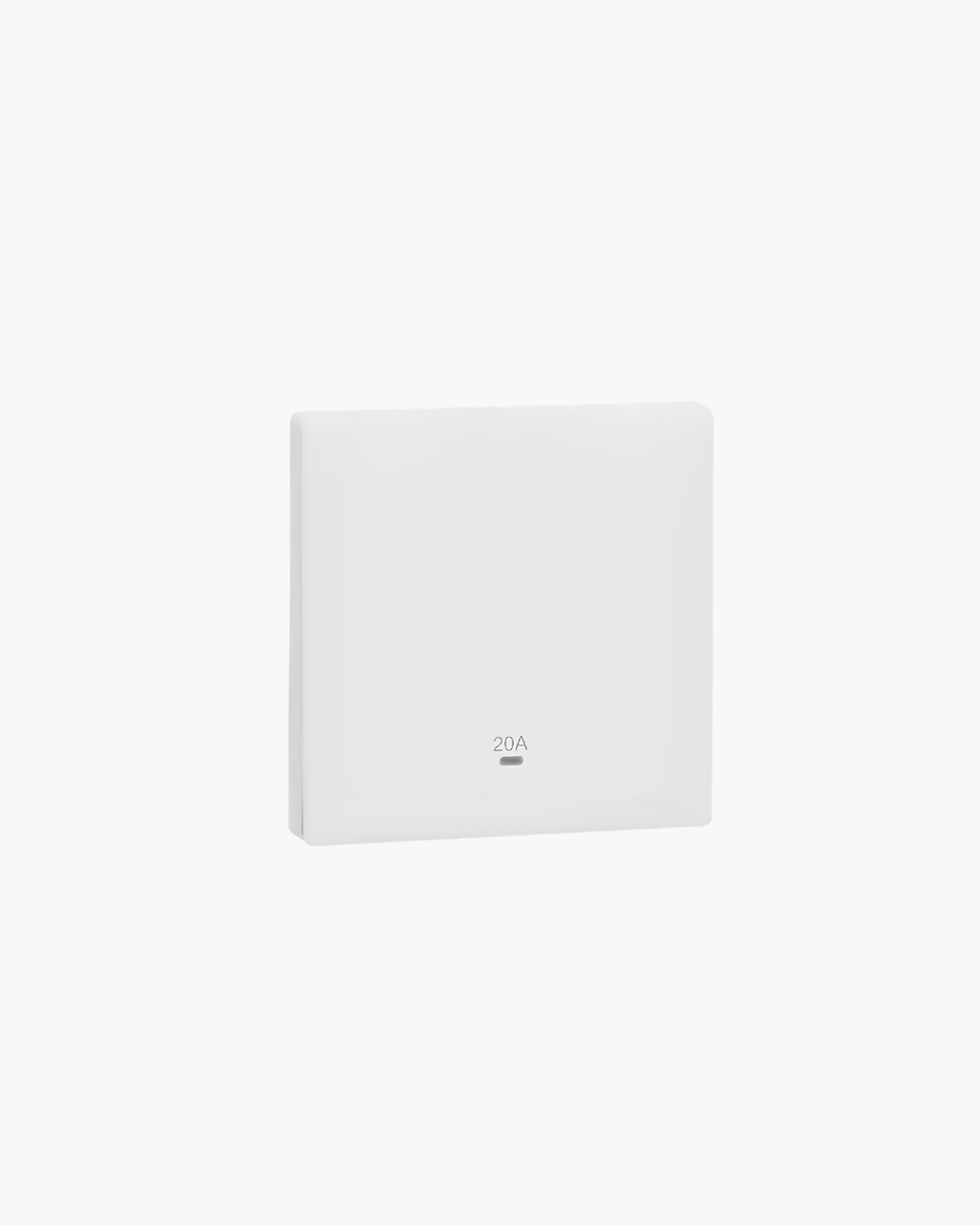 Vivace E 20 Amp Double Pole Switch With LED – Schneider Electric Vivace E double pole switch, catalogue number KBN31D20N_WE, White – 20 A rated, LED indicator, double pole. Suitable for homes, offices and commercial buildings.