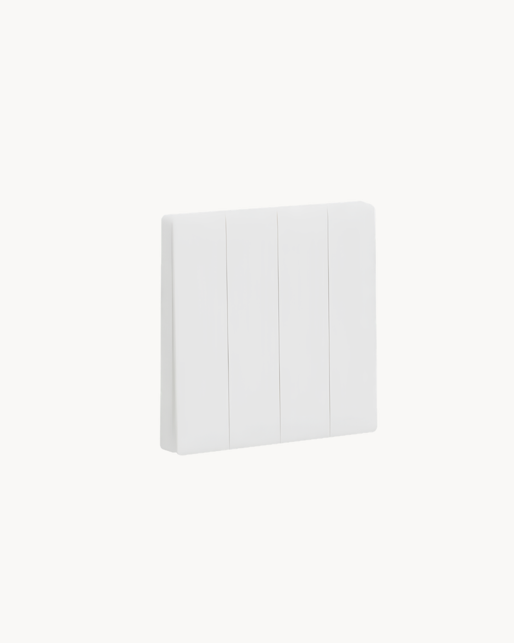 Vivace E 16AX 4 Gang 2 Way Switch and Vivace E 16AX 4 Gang 1 Way Switch – Schneider Electric Vivace E, catalogue numbers KBN3416_2_WE and KBN3416_1_WE, White. Supplied by HYDZ Traders, authorised Schneider Electric channel partner in Pakistan. Photo 1 of 3.