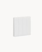 Vivace E 16AX 4 Gang 2 Way Switch and Vivace E 16AX 4 Gang 1 Way Switch – Schneider Electric Vivace E, catalogue numbers KBN3416_2_WE and KBN3416_1_WE, White. Supplied by HYDZ Traders, authorised Schneider Electric channel partner in Pakistan. Photo 1 of 3.