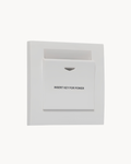 Vivace E Keycard Switch – Schneider Electric Vivace E keycard switch, catalogue number KBN31EKT_WE, White – hotel room control. Suitable for hotels and offices.