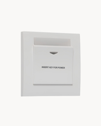 Vivace E Keycard Switch – Schneider Electric Vivace E keycard switch, catalogue number KBN31EKT_WE, White – hotel room control. Suitable for hotels and offices.