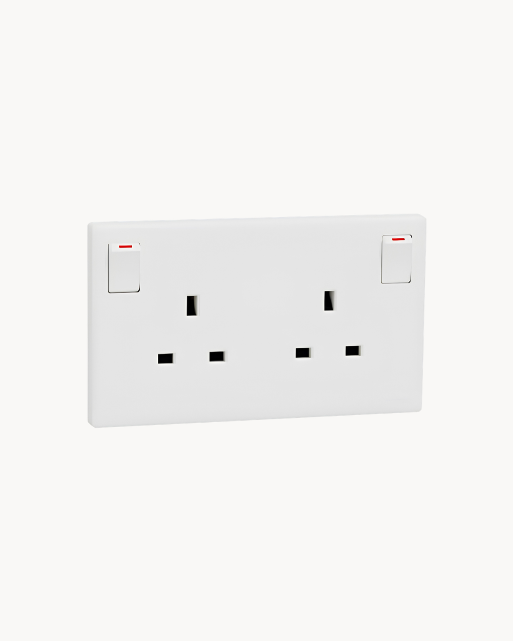 Vivace E 13 Amp Duplex Switched Socket – Schneider Electric Vivace E socket, catalogue number KBNT25_WE_G11, White – 13 A rated, duplex (double outlet). Suitable for homes, offices and commercial buildings.