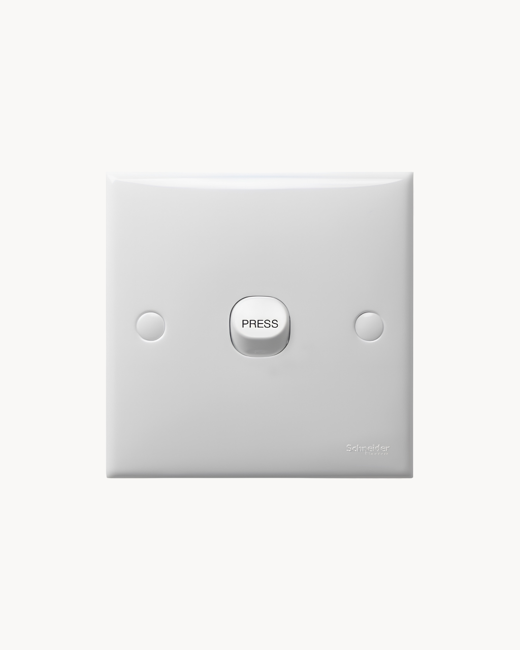 S-Classic Weatherproof Bell Press, IP54 – Schneider Electric S-Classic bell press, catalogue number E31BPR/WP, White – IP54, weatherproof. Genuine Schneider Electric product supplied by HYDZ Traders, Pakistan.