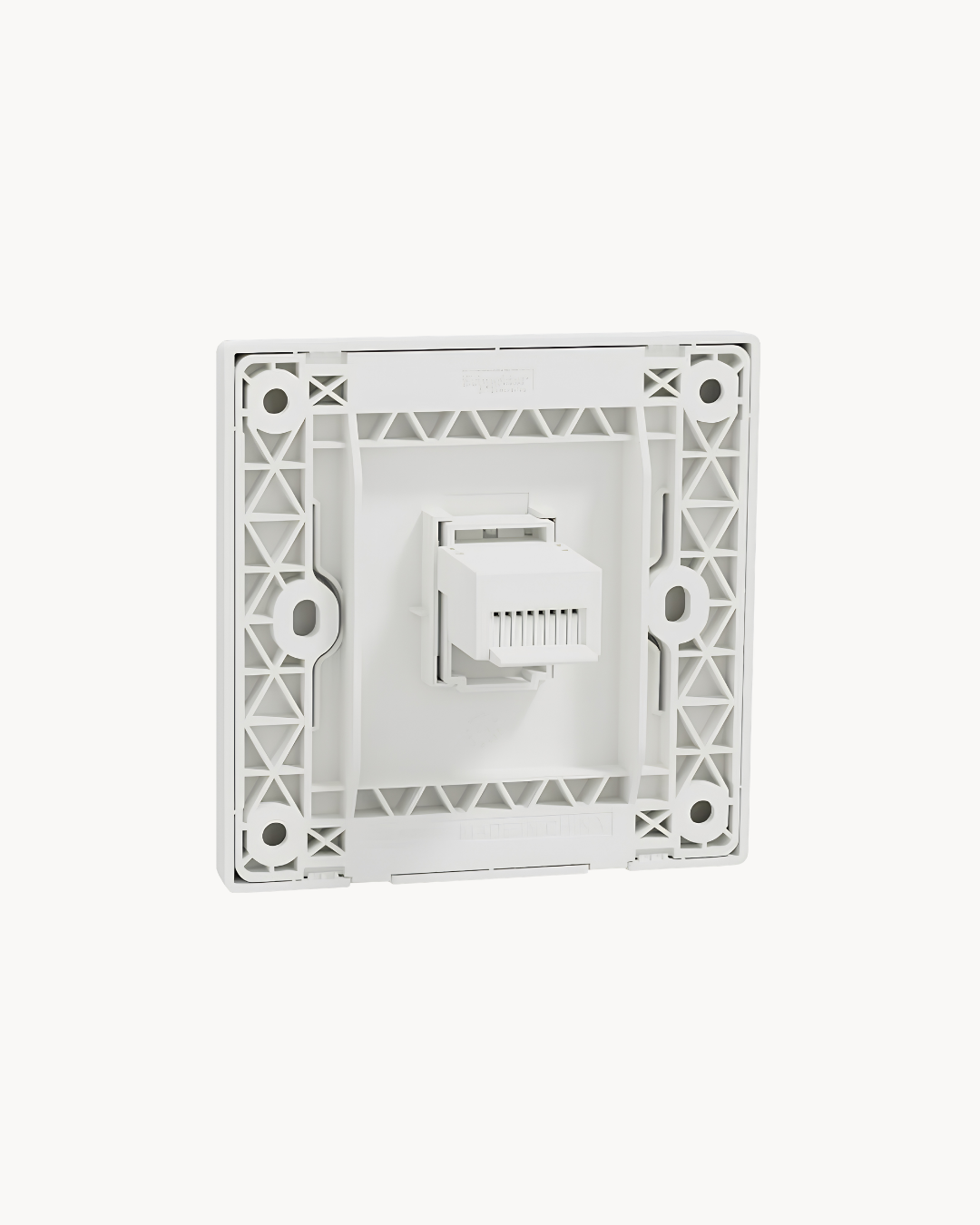 Vivace E 1 Gang Shuttered Data Outlet – Schneider Electric Vivace E data outlet, catalogue number KBN31RJ6_WE, White – 1-gang, shuttered ports. Genuine Schneider Electric product supplied by HYDZ Traders, Pakistan.